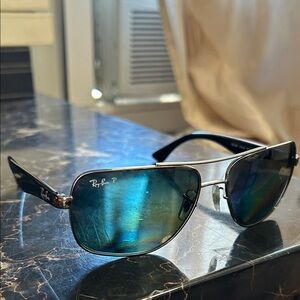 Ray-Ban black Frame Sunglasses with Black Lenses